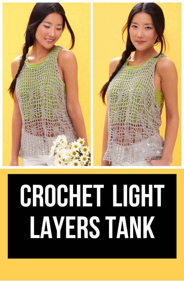 Crochet Light Layers Tank